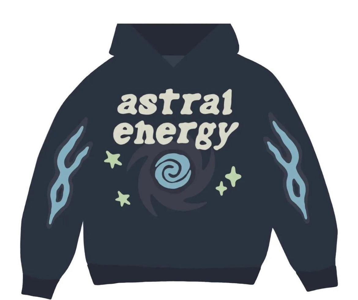 Broken Planet Astral Energy Hoodie - Outer Space Blue