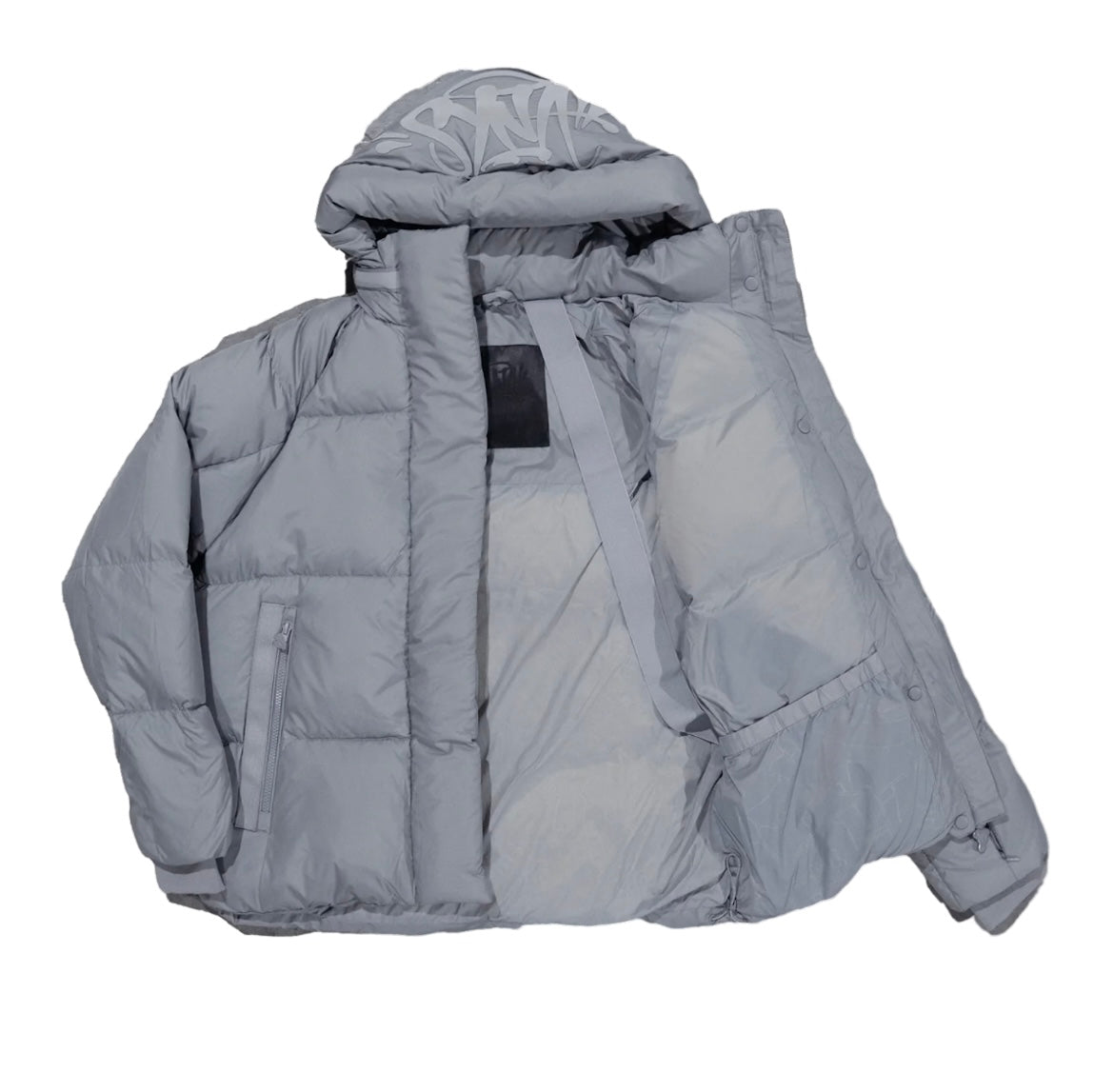 Syna Down Puffer Coat - Grey