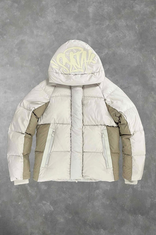 Syna Down Puffer Coat - Cream